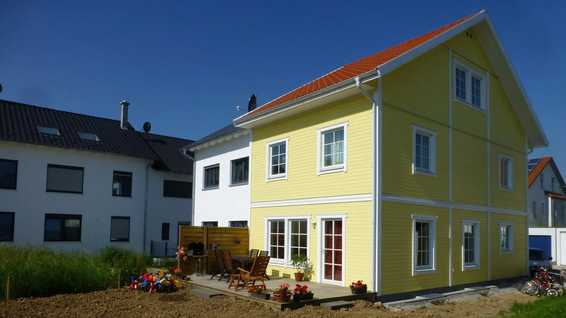 Doppelhaus von GK Sverigehus in Baden-Württemberg