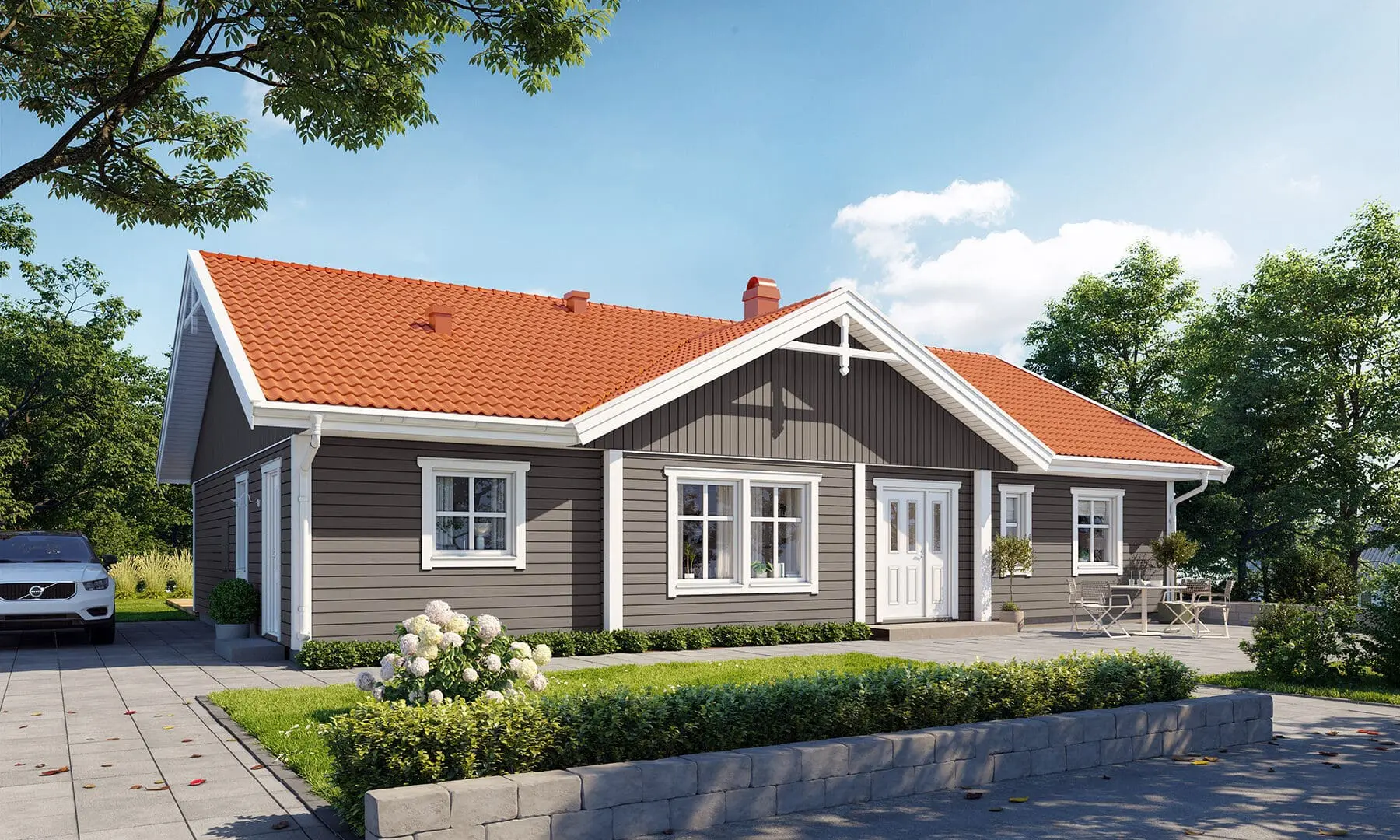Prio 143 traditionell framsida varmgrå