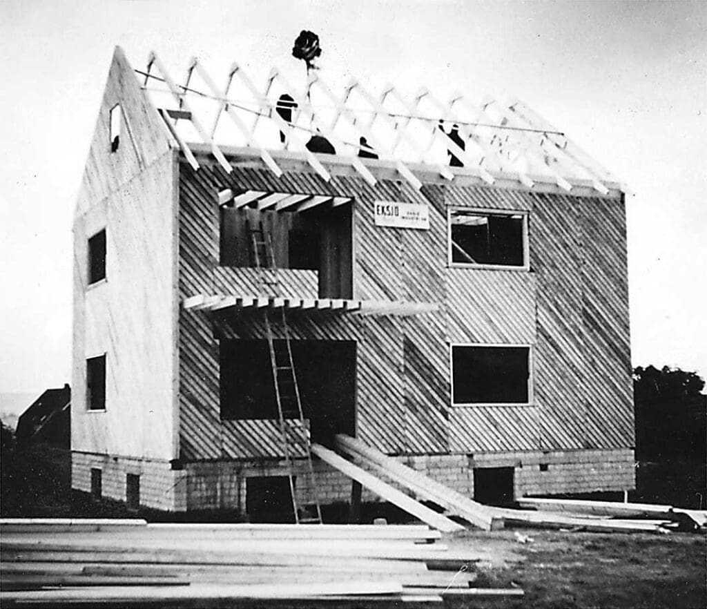 Das erste in Deutschland gebaute Eksjöhus-Haus in Bad Oeynhausen | 60 Jahre Eksjöhus in Deutschland 