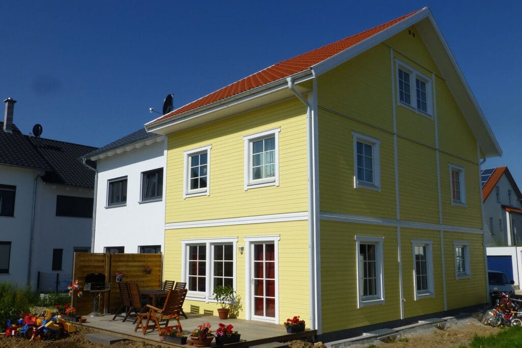 Doppelhaus von Eksjöhus in Baden-Württemberg