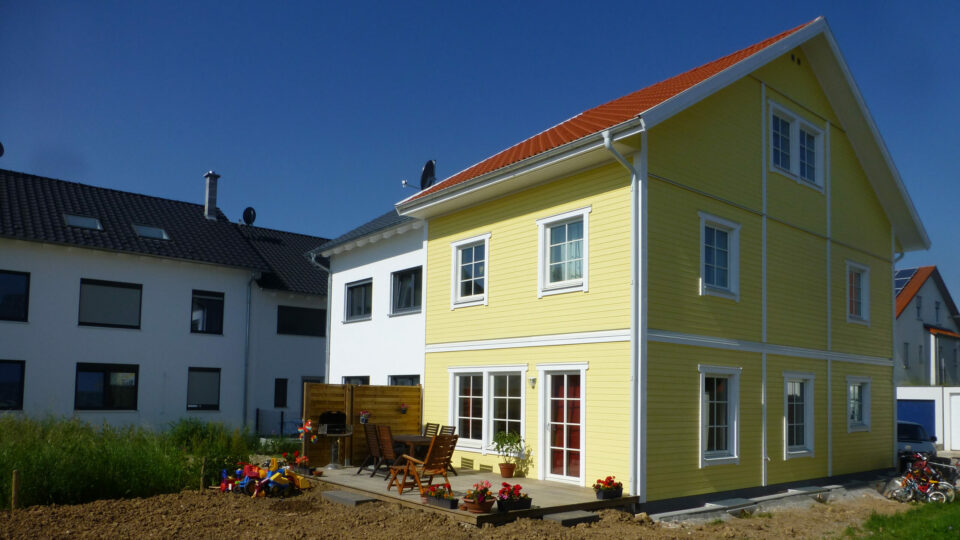 Doppelhaus von GK Sverigehus in Baden-Württemberg