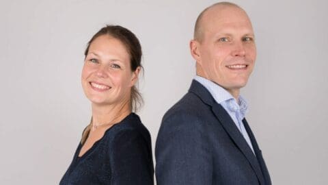 Frida Scherdén und Oskar Lindholm von Eksjöhus