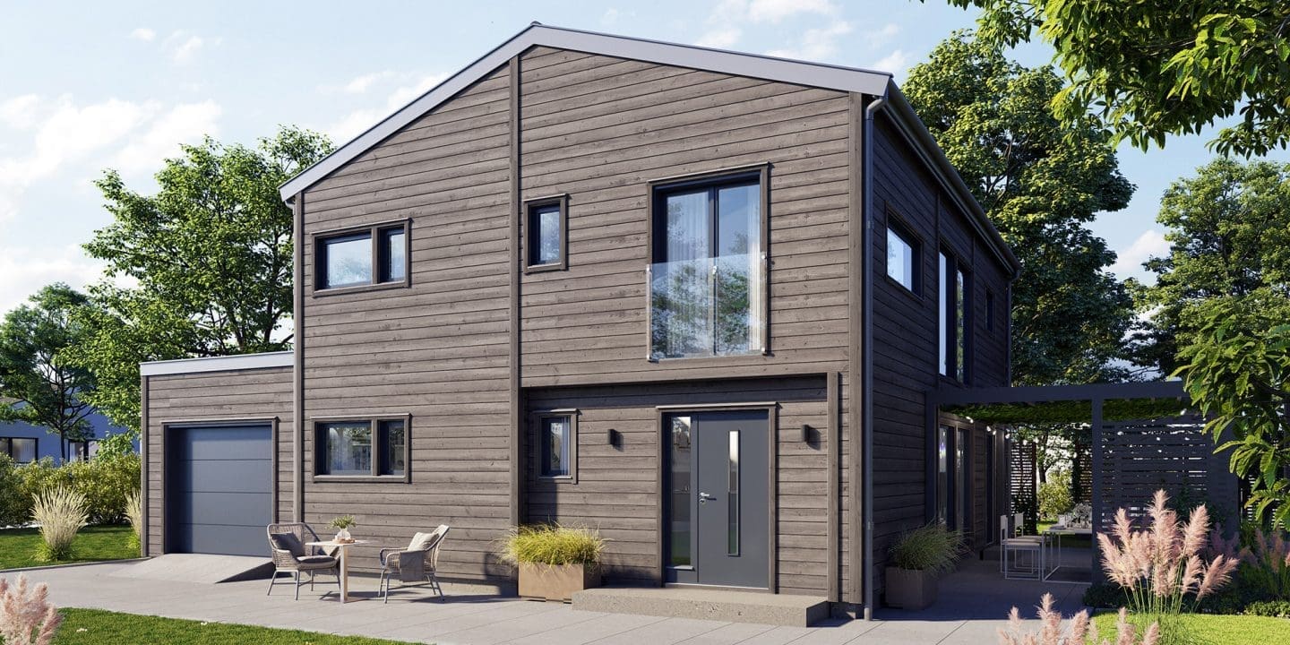 Hausmodell Hagavik von Eksjöhus - Erfahrungen Schwedenhaus