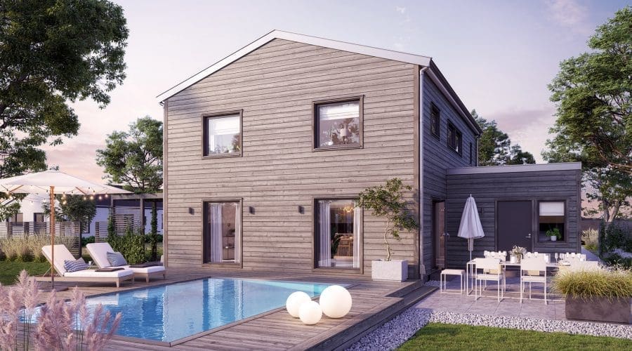 Haustyp Hagavik als rustikale Variante