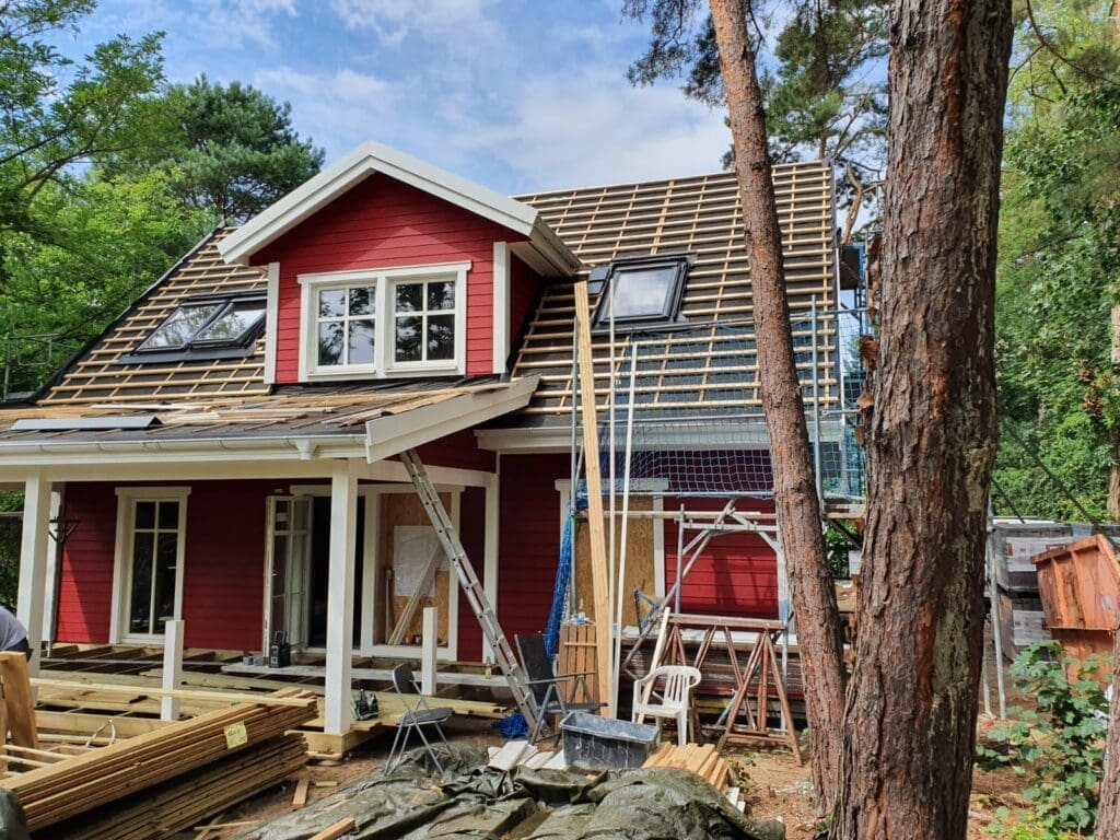 Falunrotes Haus von Eksjöhus