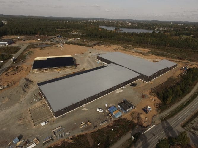 Luftaufnahme Werksgelände