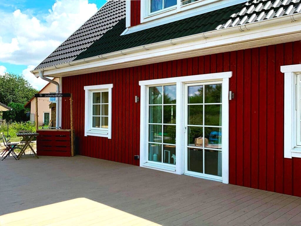 Rotes Haus von Eksjöhus