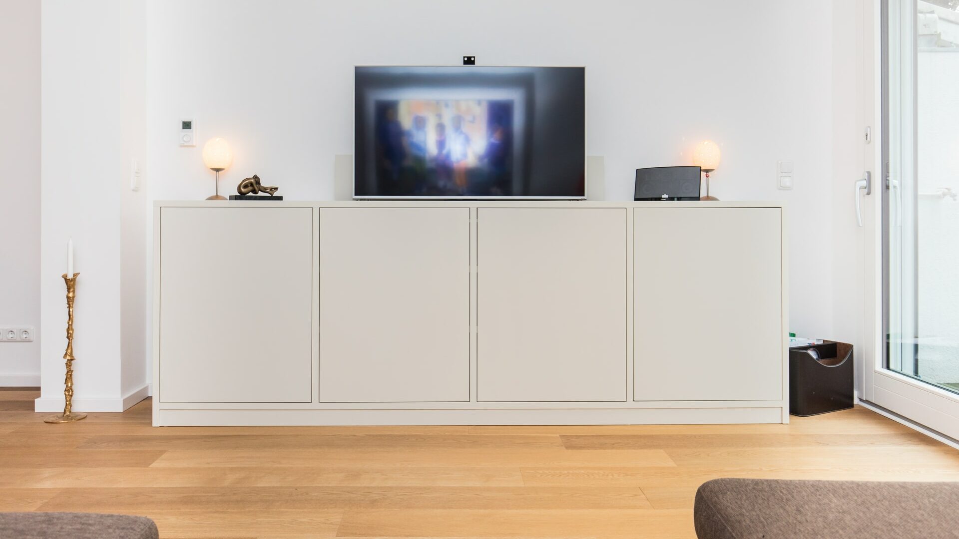 Smart home mit Smart TV - Erfahrungen Eksjöhus