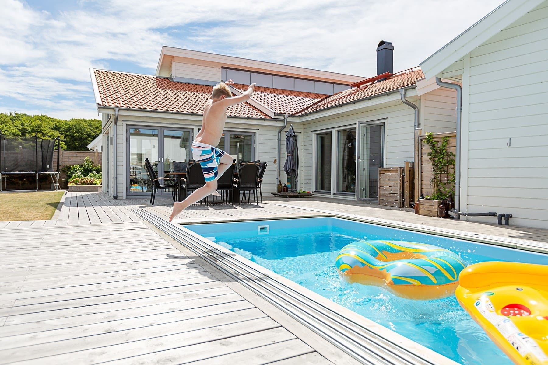 Highlight der Gartenplanung: ein eigener Swimmingpool 