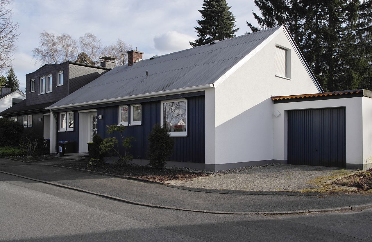 Freistehendes Schwedenhaus aus der Nachkriegszeit in Unna