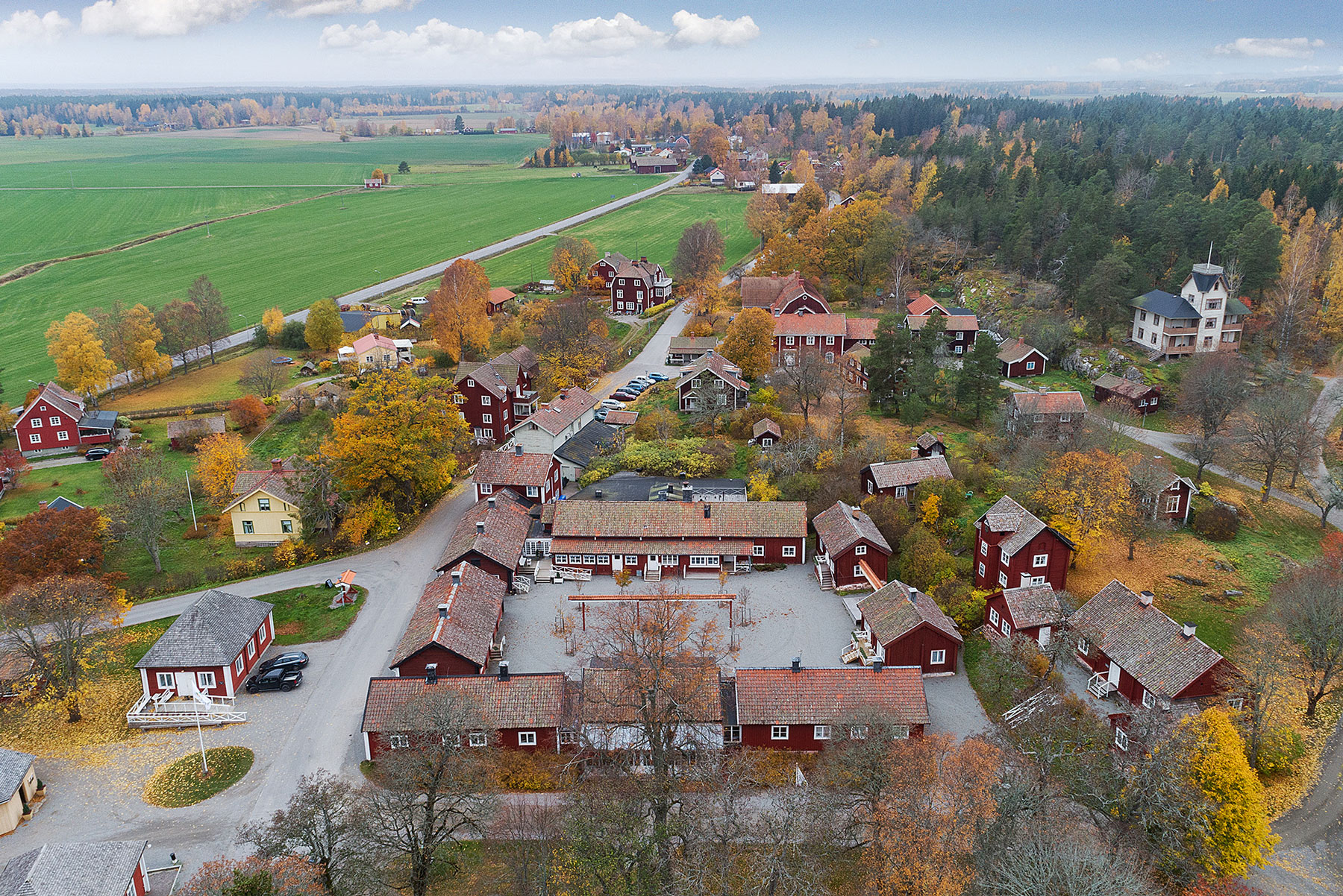 In Schweden wird ein ganzes Dorf versteigert