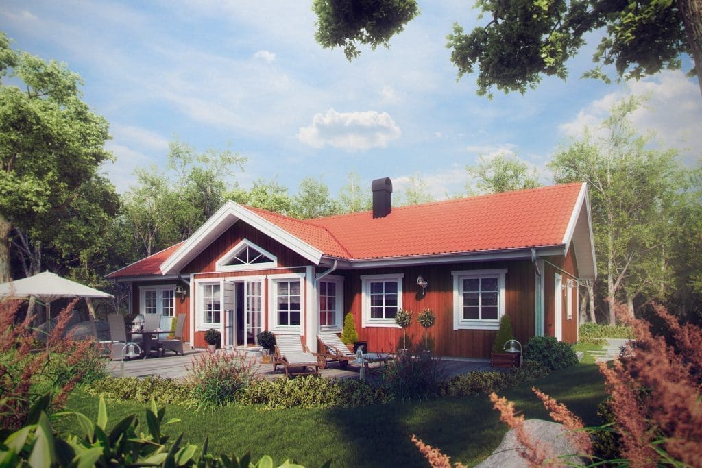 Bungalow Tassasen von Eksjöhus