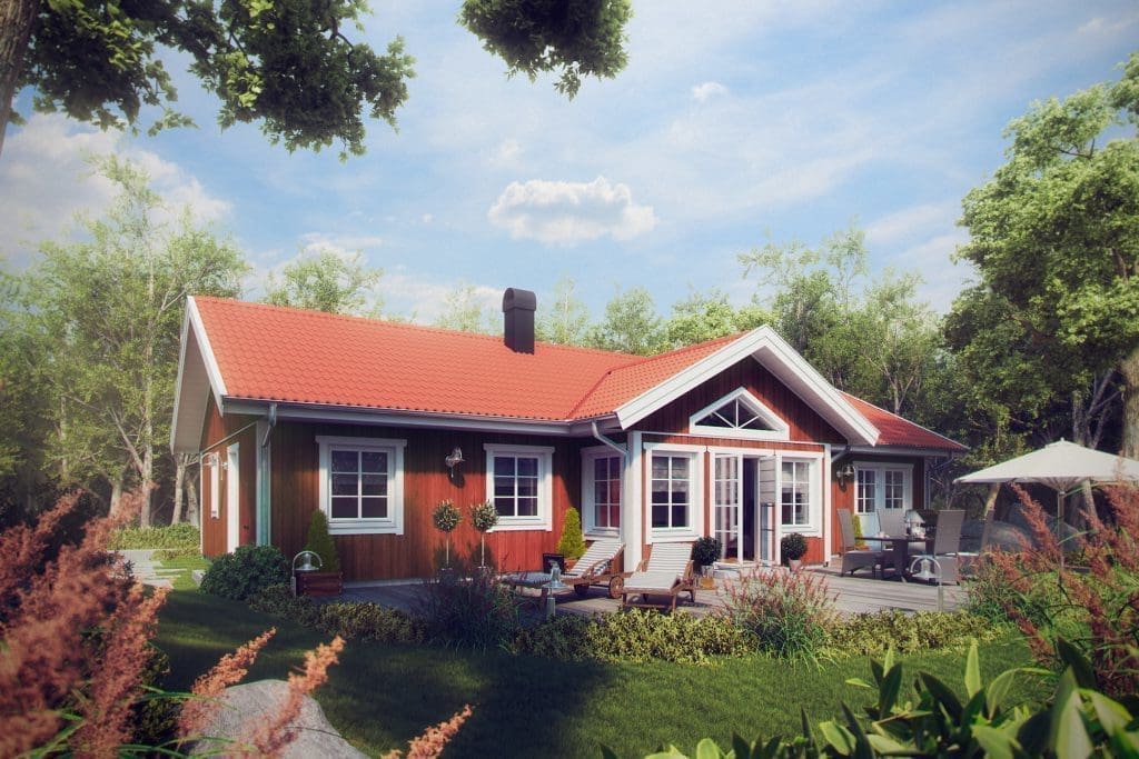 Bungalow Tassasen von Eksjöhus