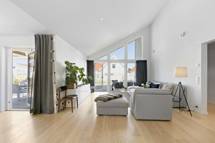 Wohnbereich in Haus von Eksjöhus