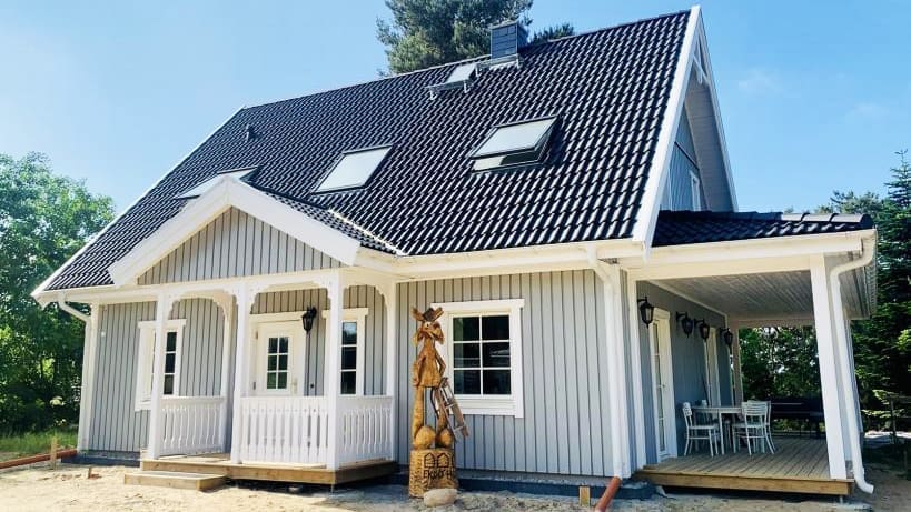 Eksjöhus-Musterhaus in Trebbin