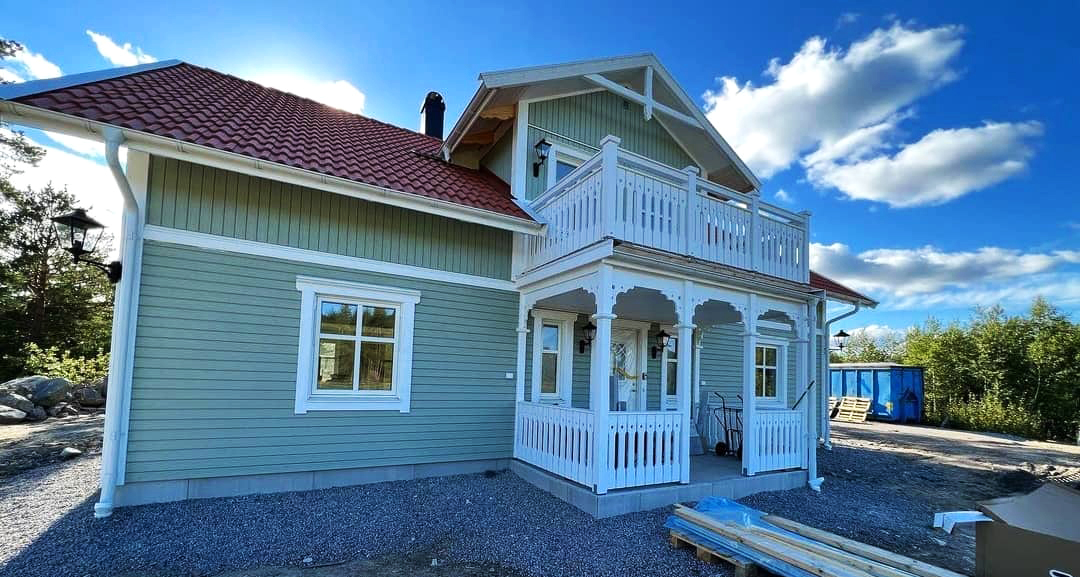 Klassisches schwedisches Holzhaus Tallbacken von Eksöhus