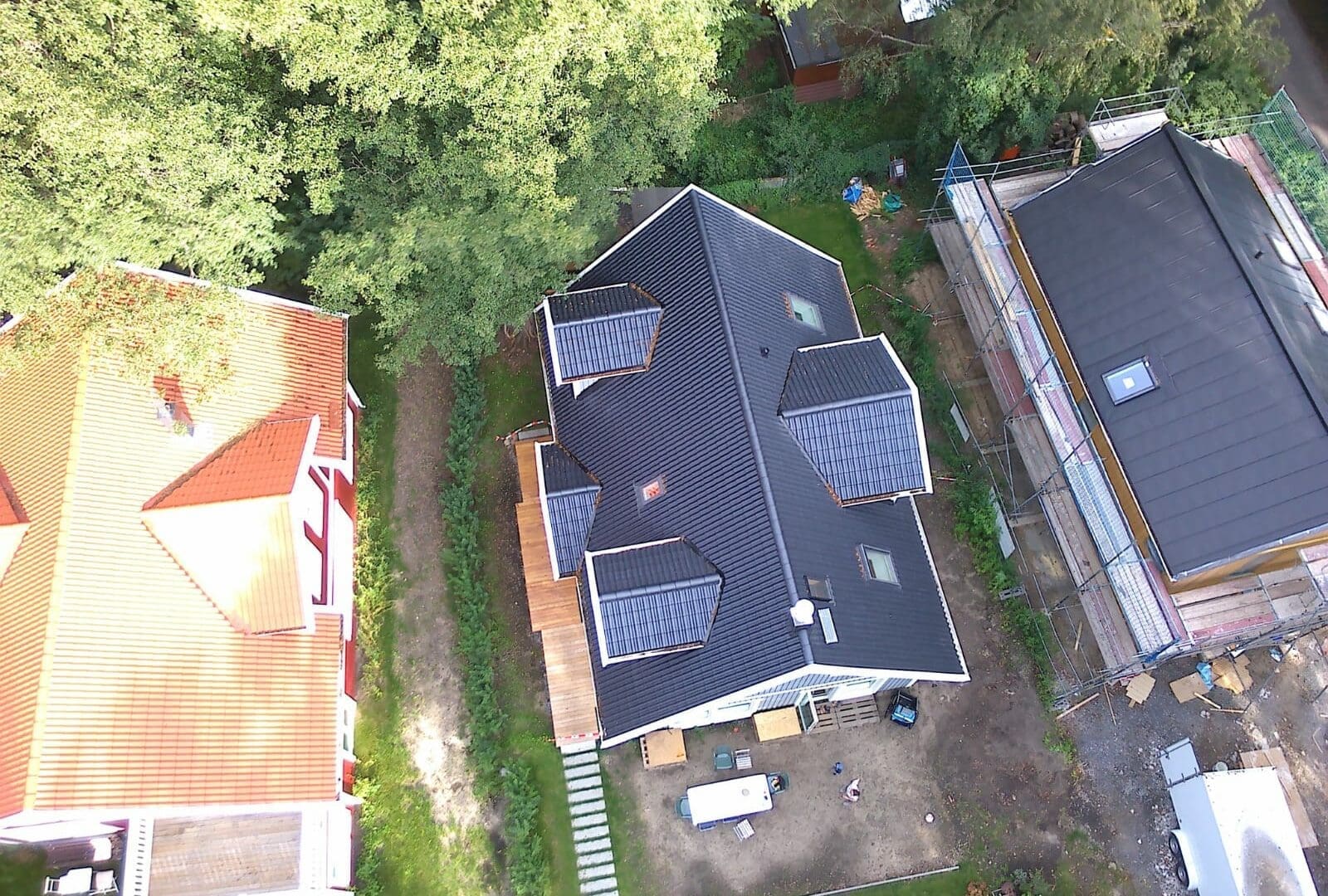 Luftaufnahme Mellangarden, Knutstorp und Fagernäs von Eksjöhus in Berlin-Rahnsdorf