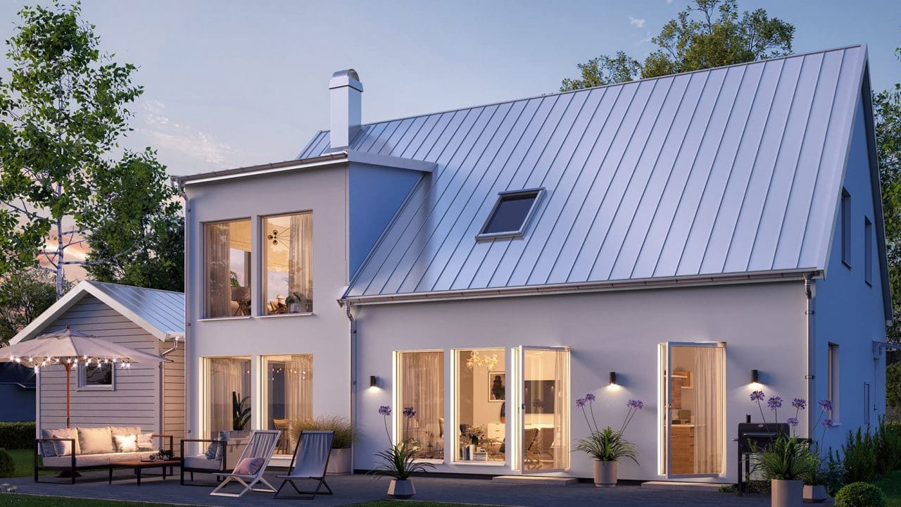 Schwedenhaus ganz modern: Holmängen von Eksjöhus