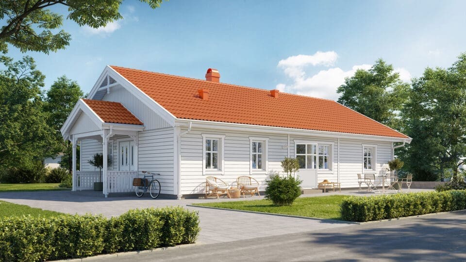 Prio 116 Traditionell, Frontseite weiß