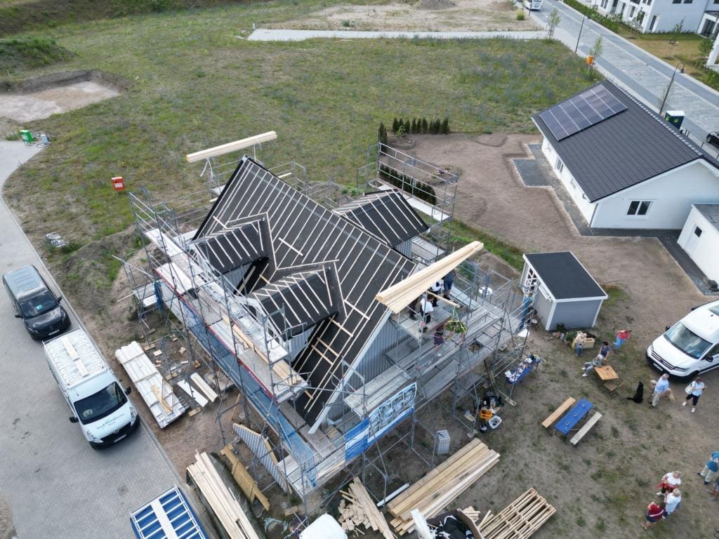 Knutstorp im Bau
