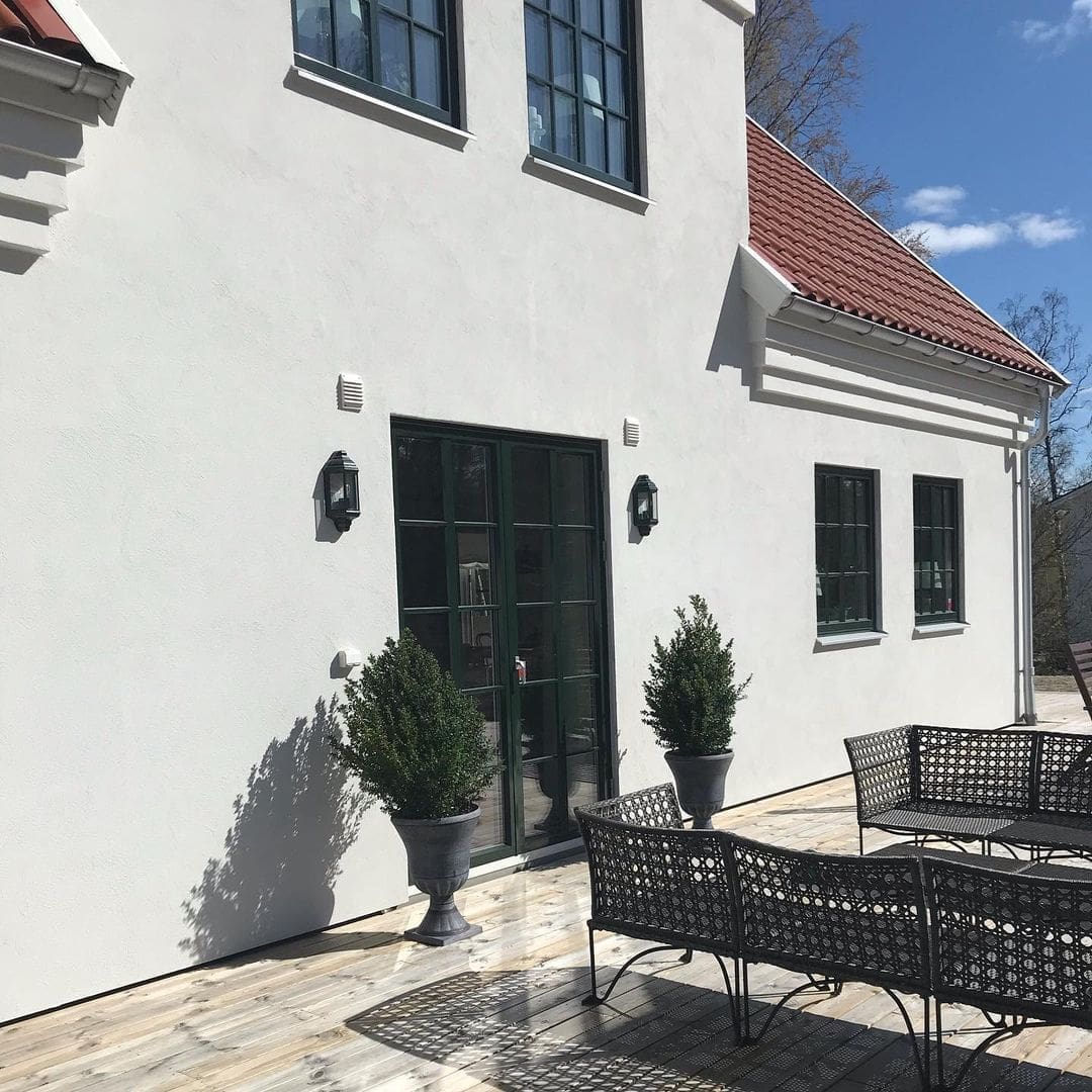 Villa Skanör - ein Kundenbeispiel für ein Landhaus von Eksjöhus