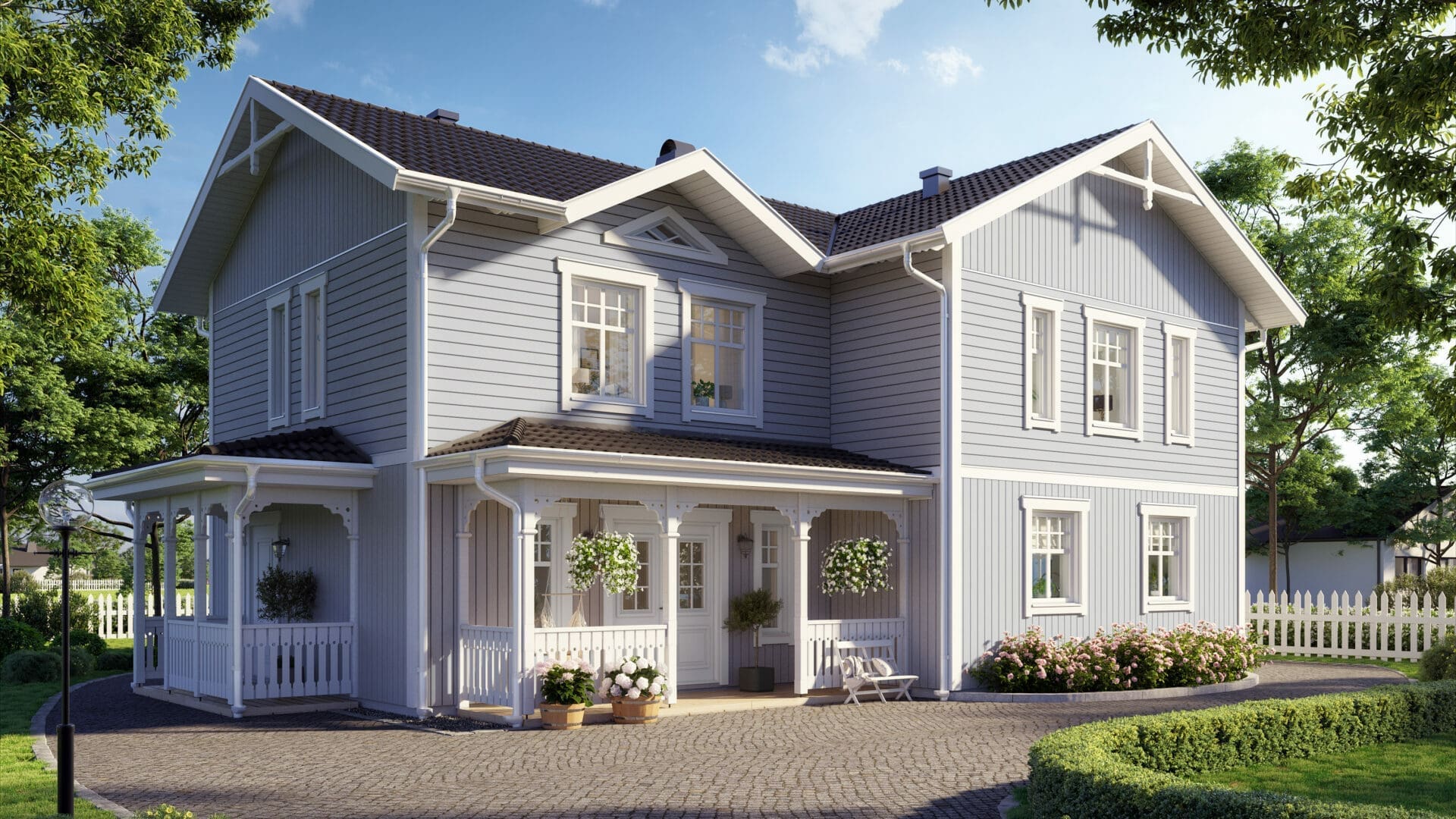 Es muss nicht immer schwedenrot sein: Das Eksjohus-Modell Kaptensgarden.