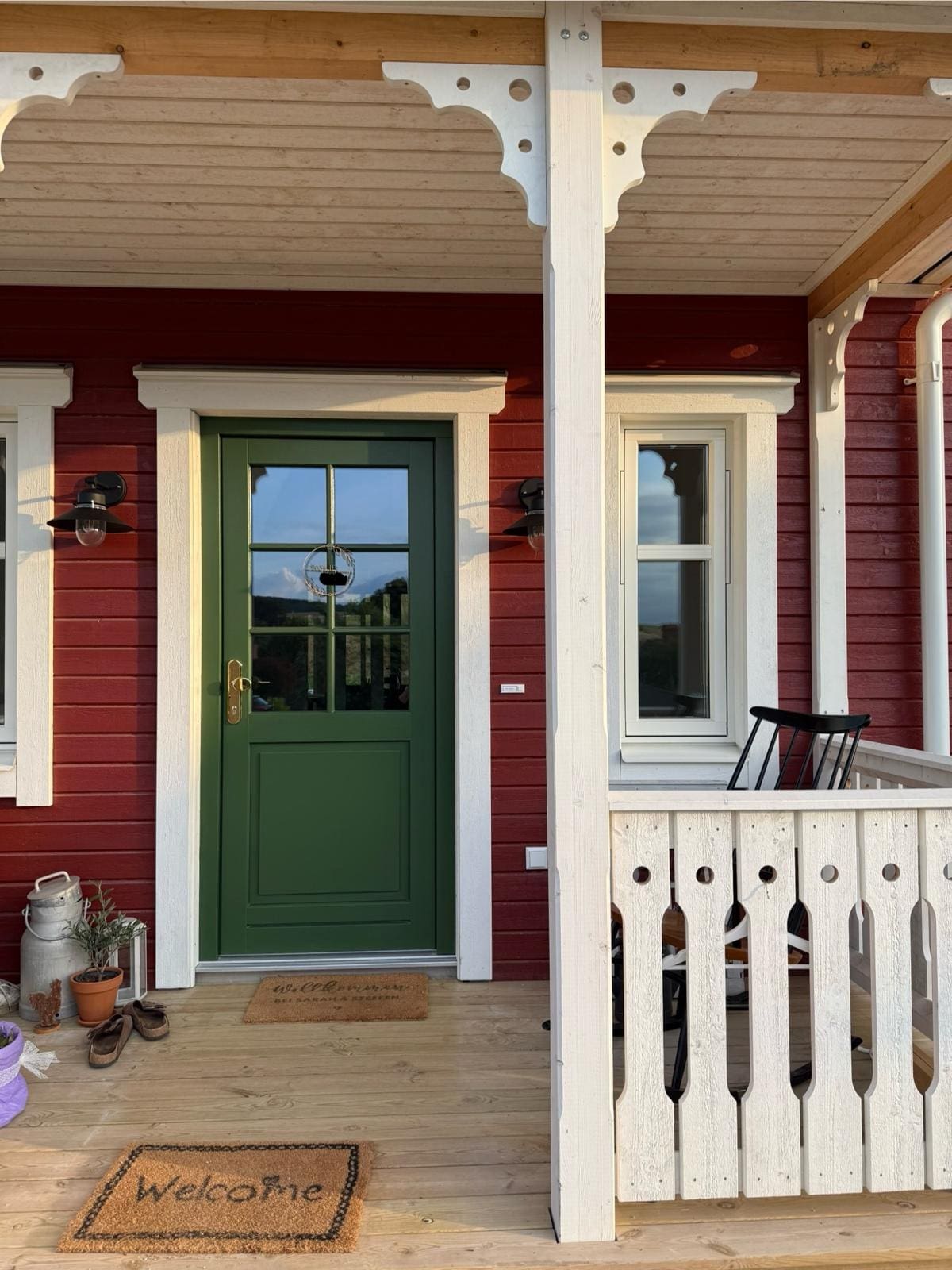 Veranda Tallbacken Sarah und Steffen